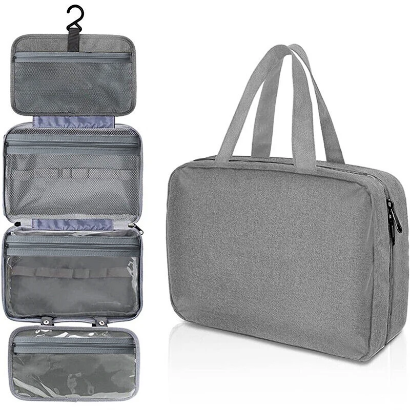 Thumbnail: Premium Waterproof Travel Toiletry Bag with Wet/Dry Separation