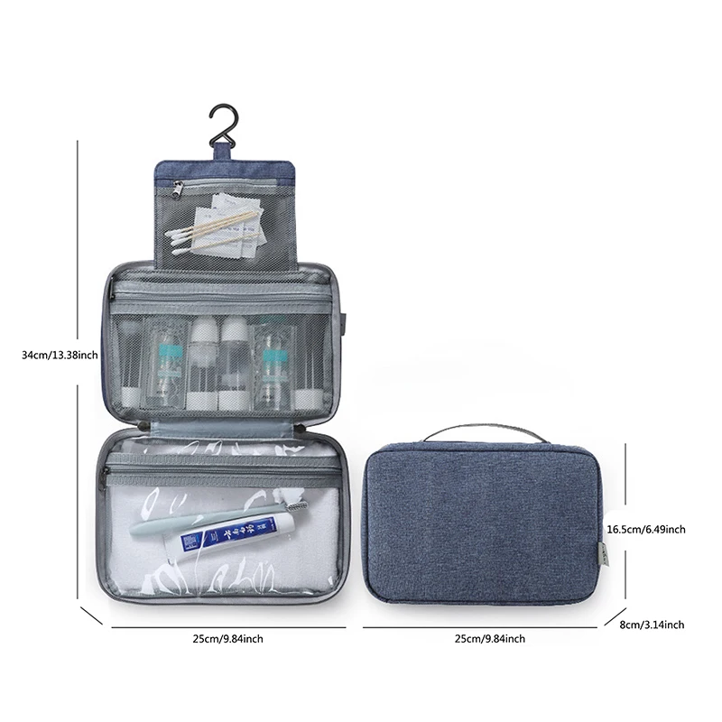 Thumbnail: Premium Waterproof Travel Toiletry Bag with Wet/Dry Separation