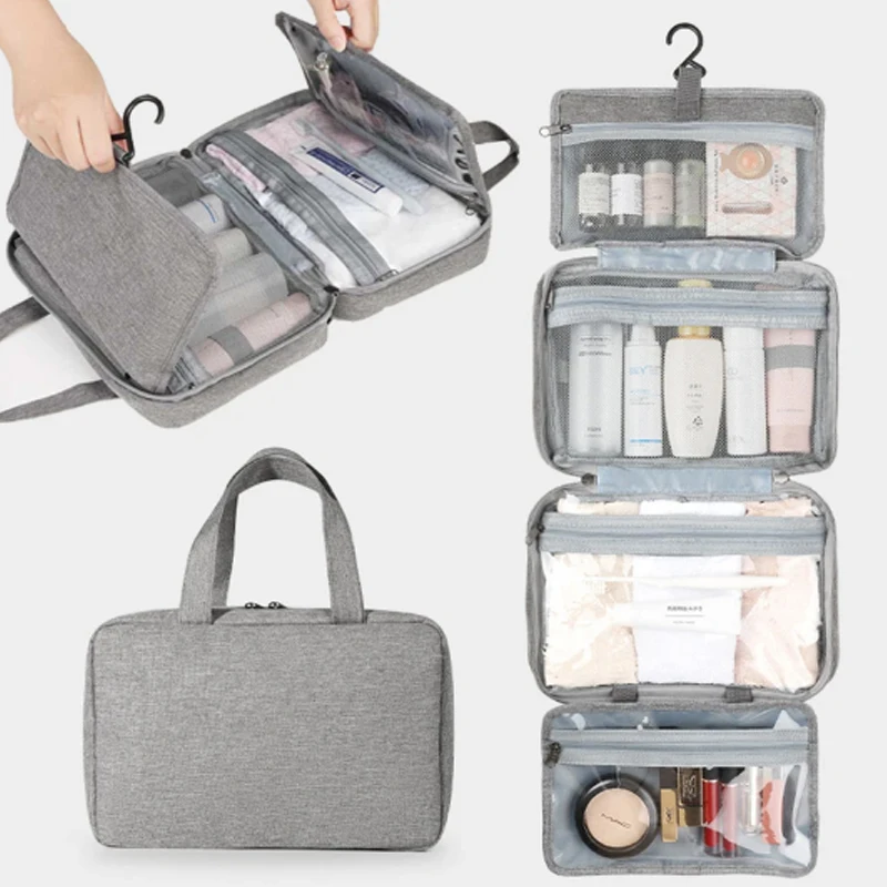 Thumbnail: Premium Waterproof Travel Toiletry Bag with Wet/Dry Separation