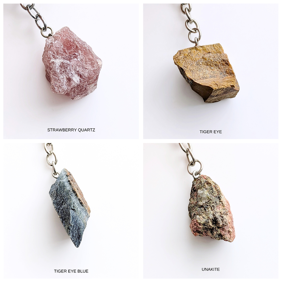 Thumbnail: Crystal Rough Keychain