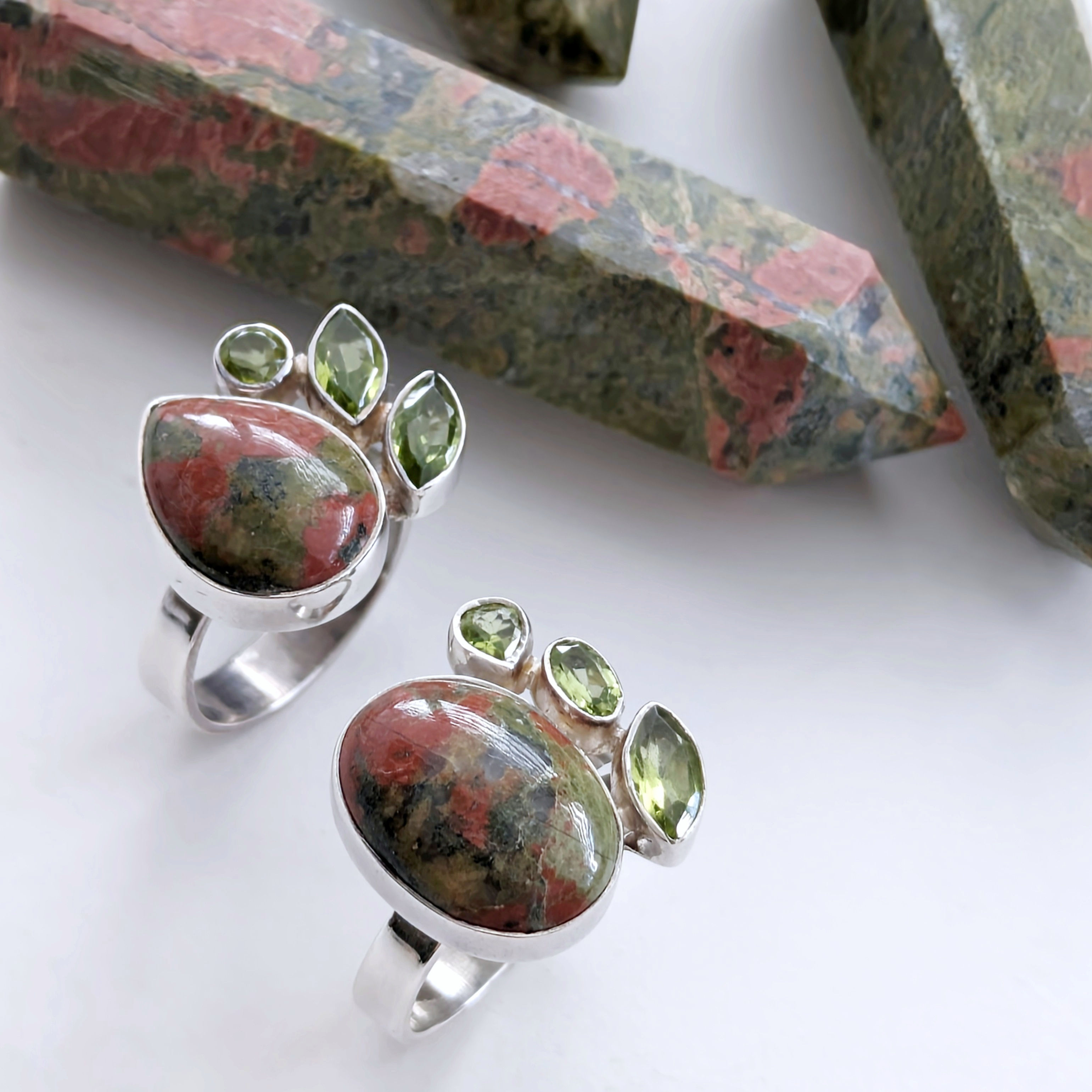 Unakite Ring