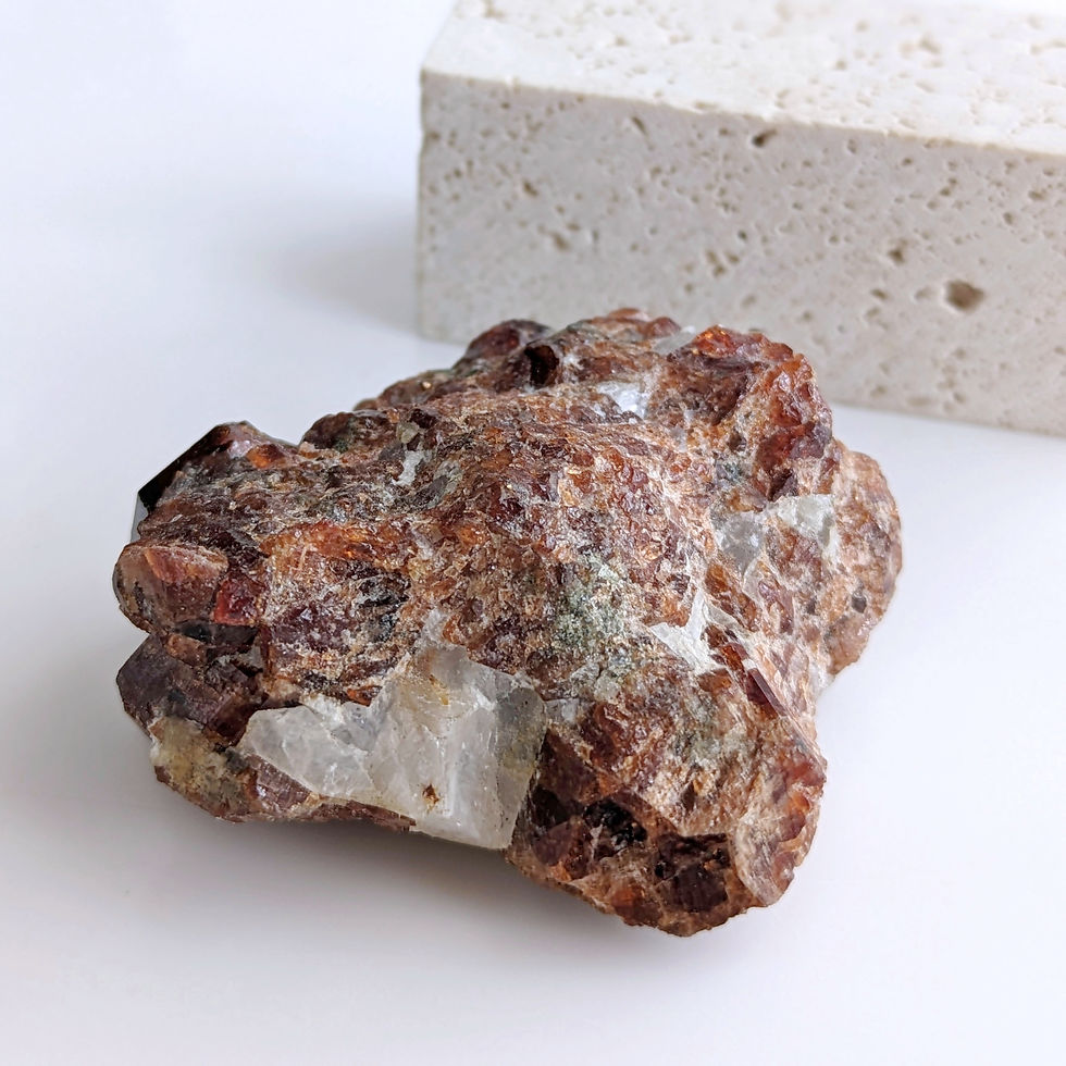 Thumbnail: Red Zircon Specimen