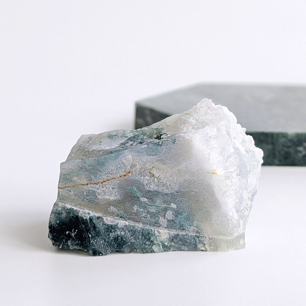 Thumbnail: Moss Agate Rough