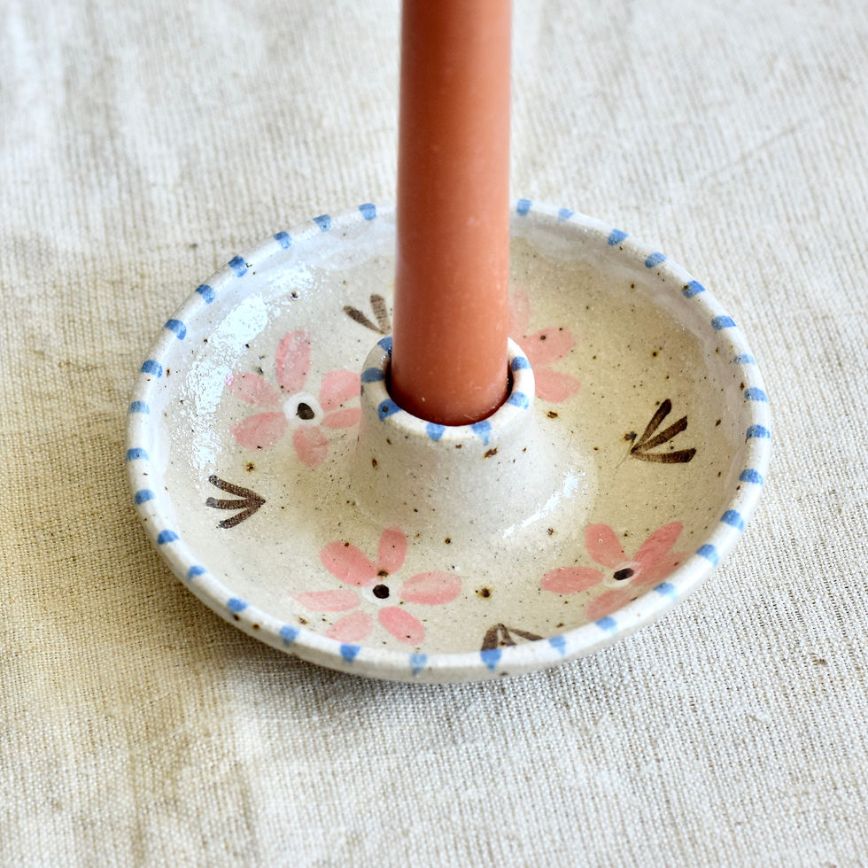 Ceramic 'Nessa' Candleholder