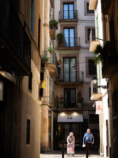 Streets, Barcelona, Spain