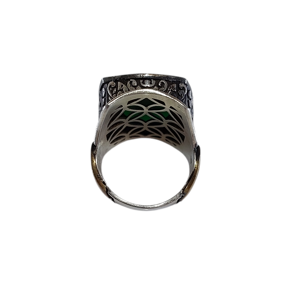 Thumbnail: Silver mens ring