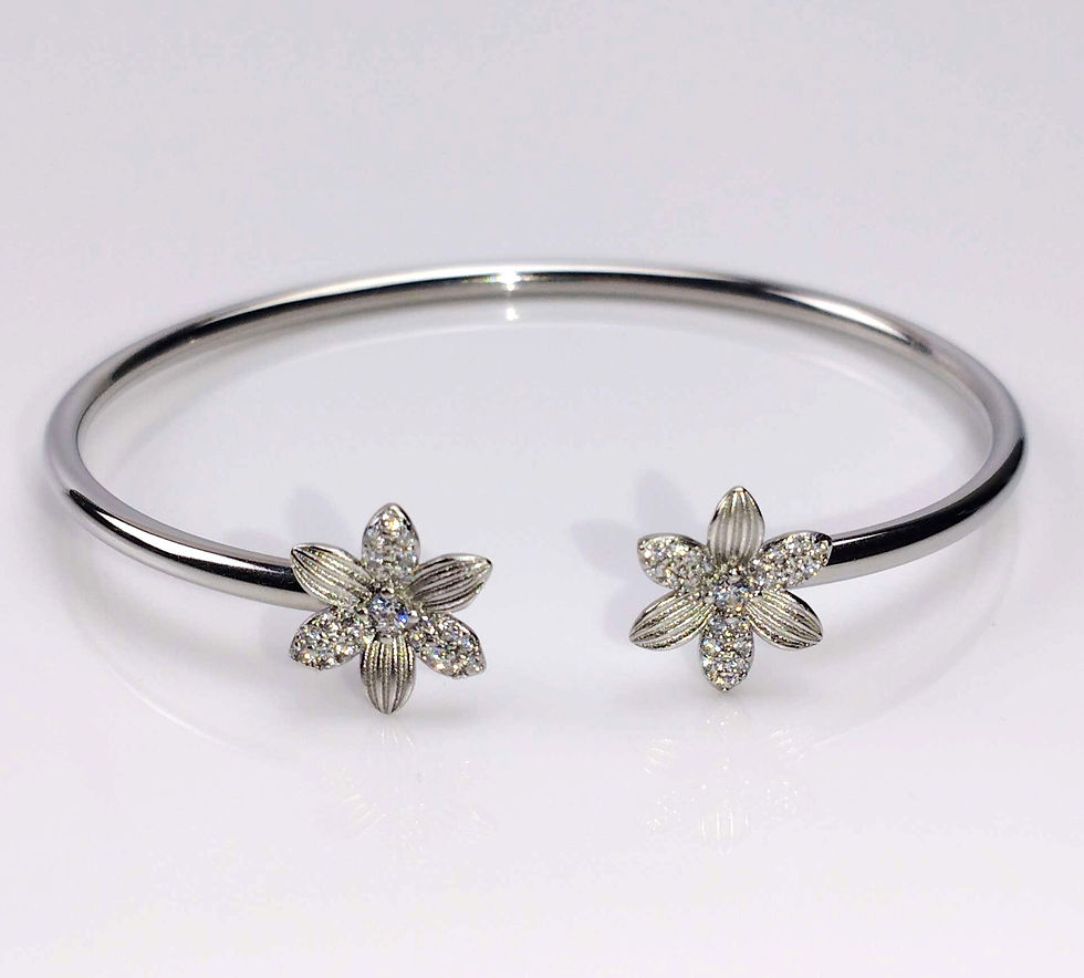 Thumbnail: 925 silver ladies bracelet