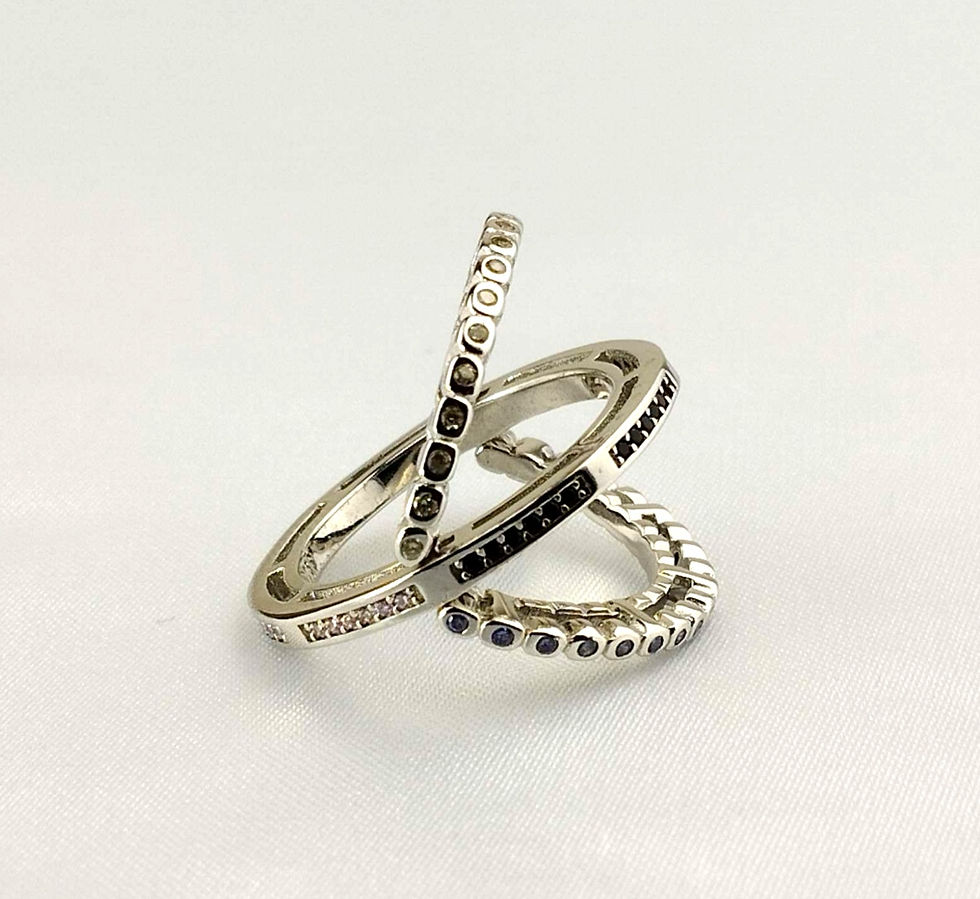 Thumbnail: silver twist ring