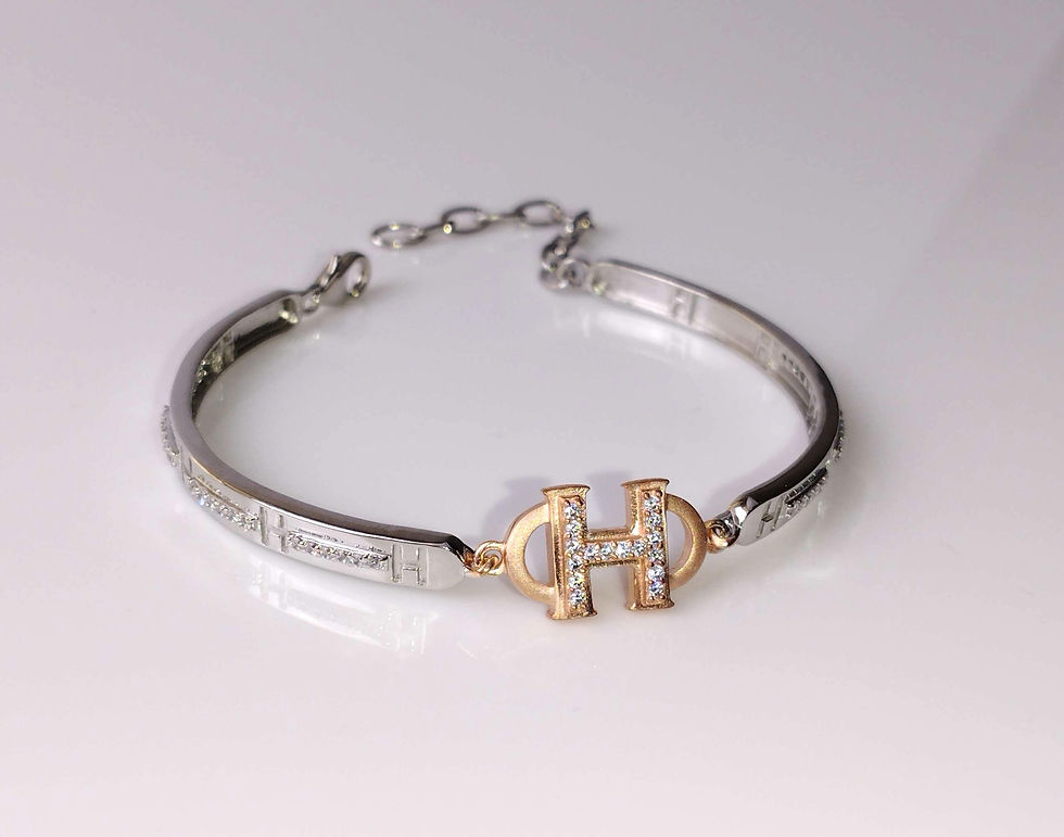 Thumbnail: 925 silver ladies bracelet