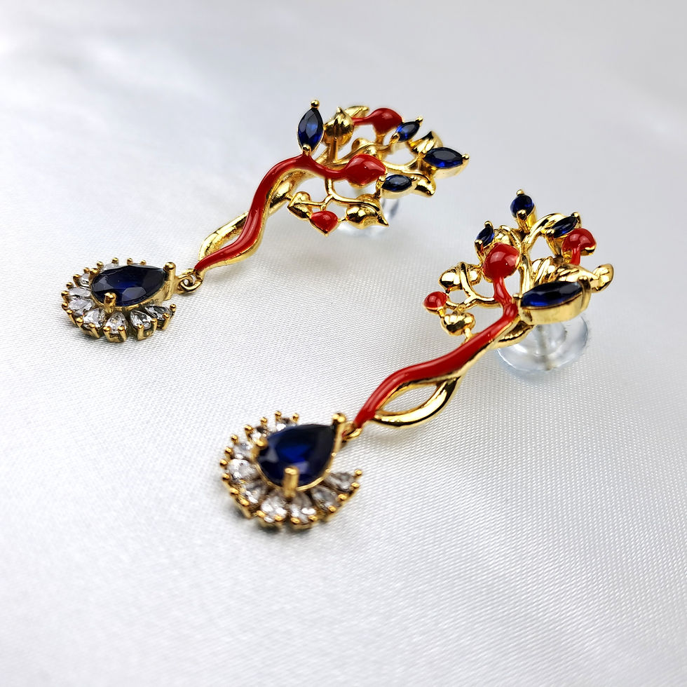 Thumbnail: Silver earrings