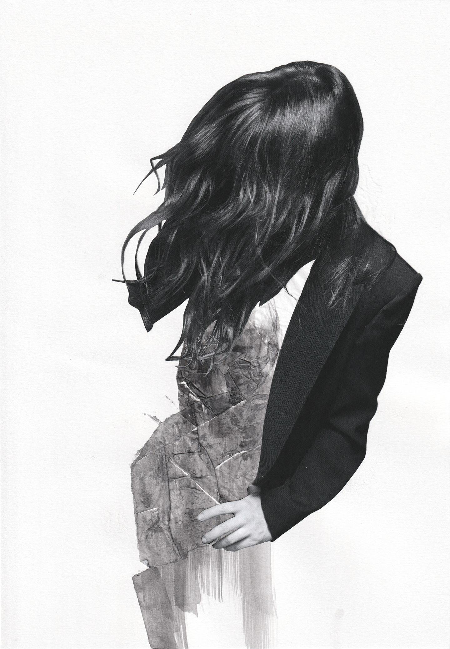 Untld Figure with Black Hair