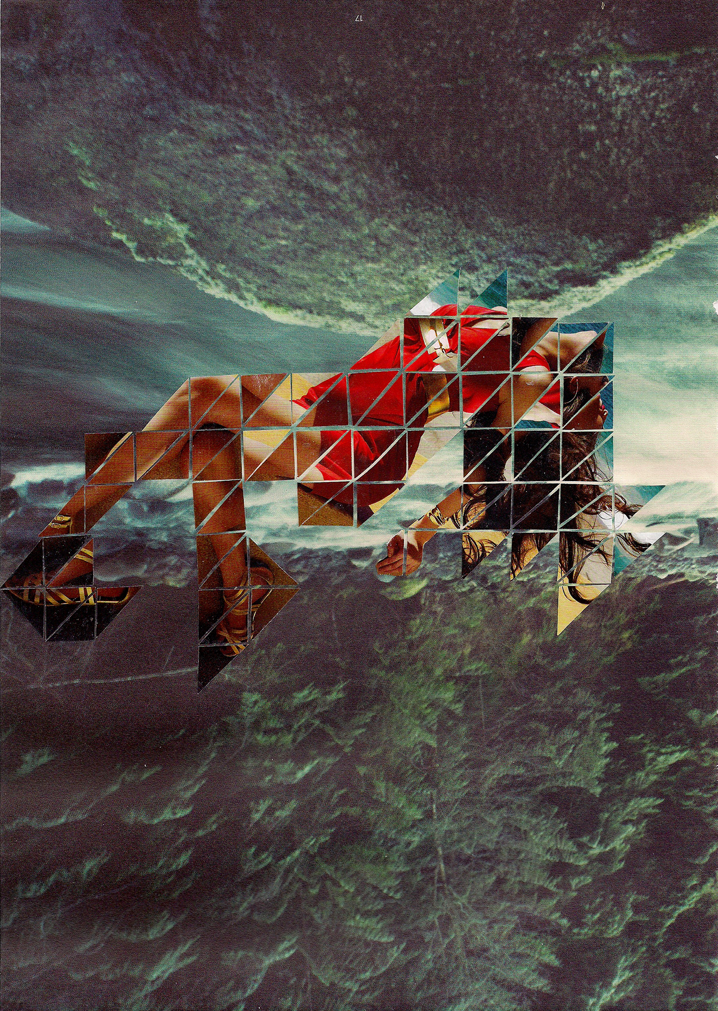 Triangle Girl in Forest, 2013
