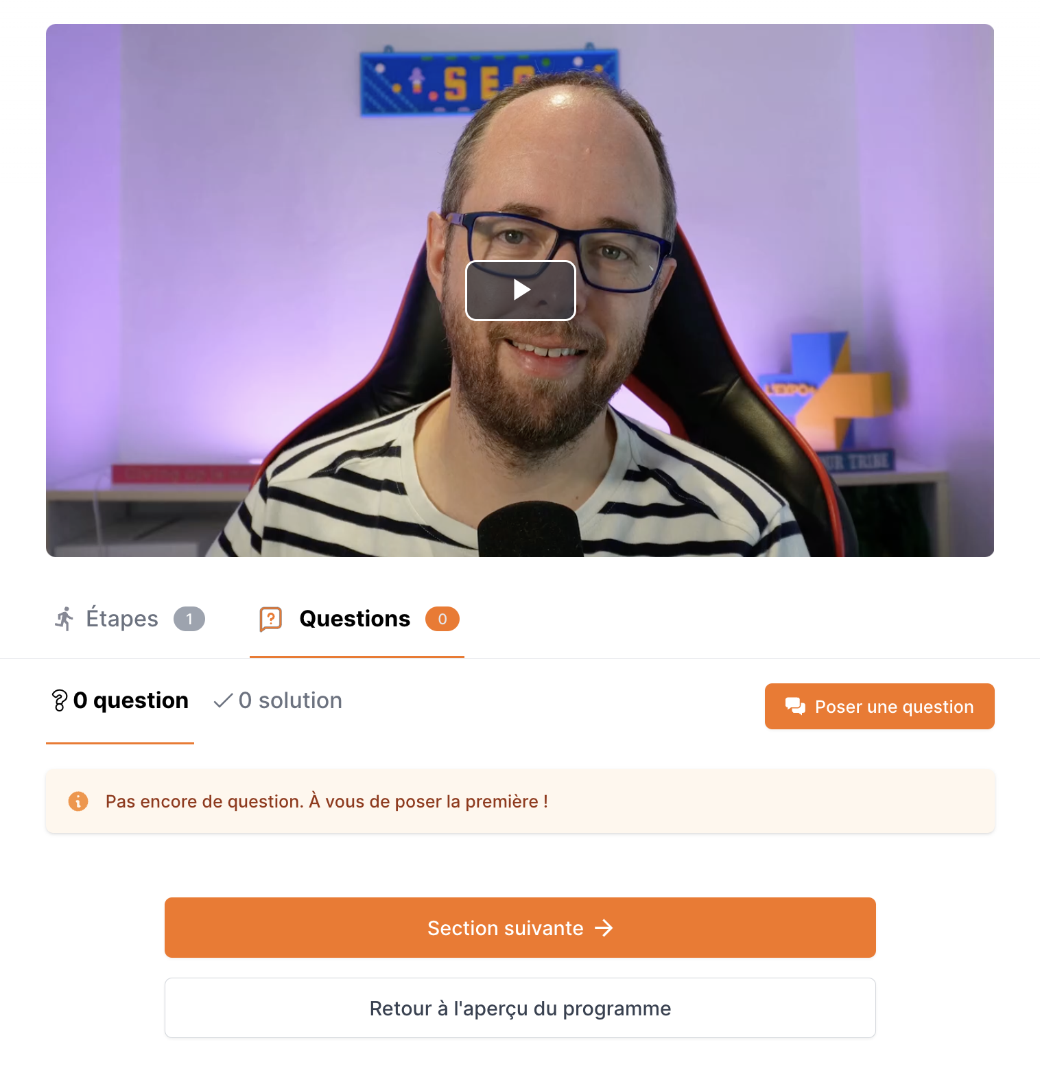 Illustration d'une vidéo de cours en ligne du Club Merci Thomas
