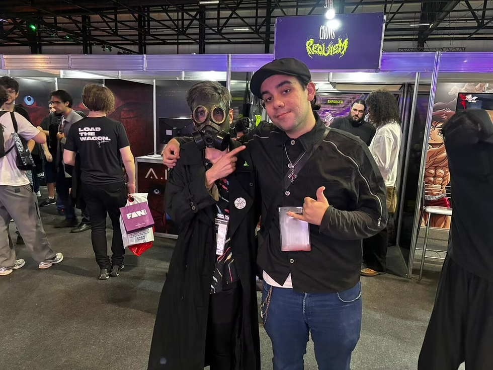 Brasil Game Show 2025: Entrevista com André "Sid" Osna, desenvolvedor do pandemicpunk Crow's Requiem!