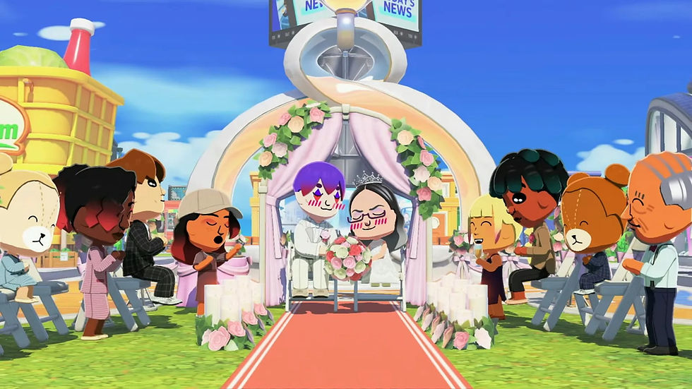Os personagens podem ter um ciclo de vida inteiro sem a sua interferência | Imagem: Tomodachi Life: Living a Dream