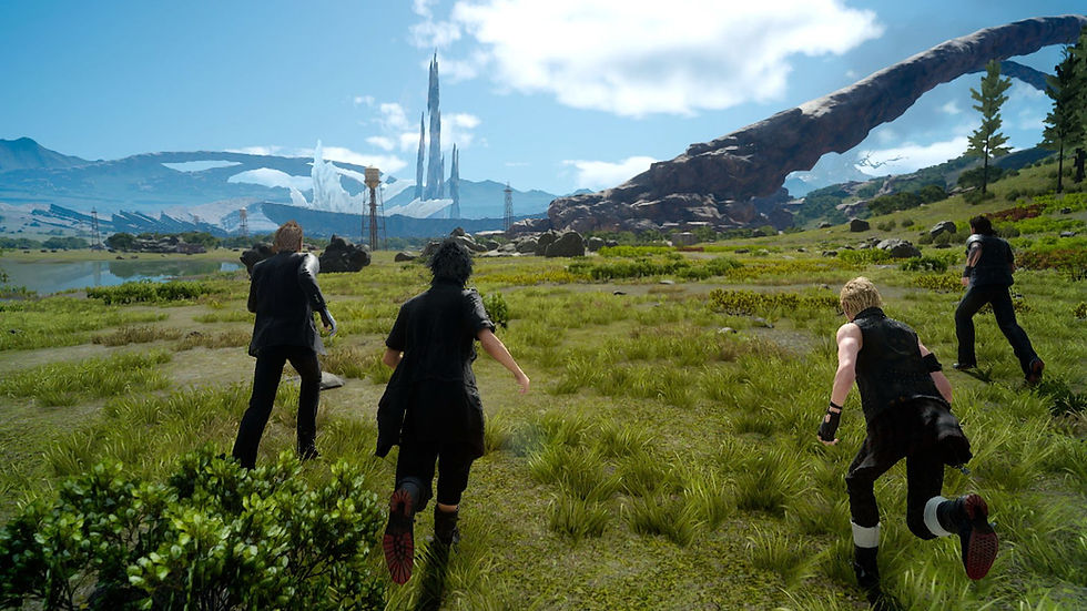 Os caminhos que vivemos nesse jogo tornam a despedida um momento de muita reflexão | Imagem: Final Fantasy XV