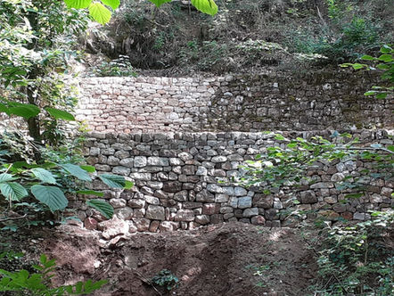 Mur de soutenement - Privas 07000 - Ardeche Pierre seche