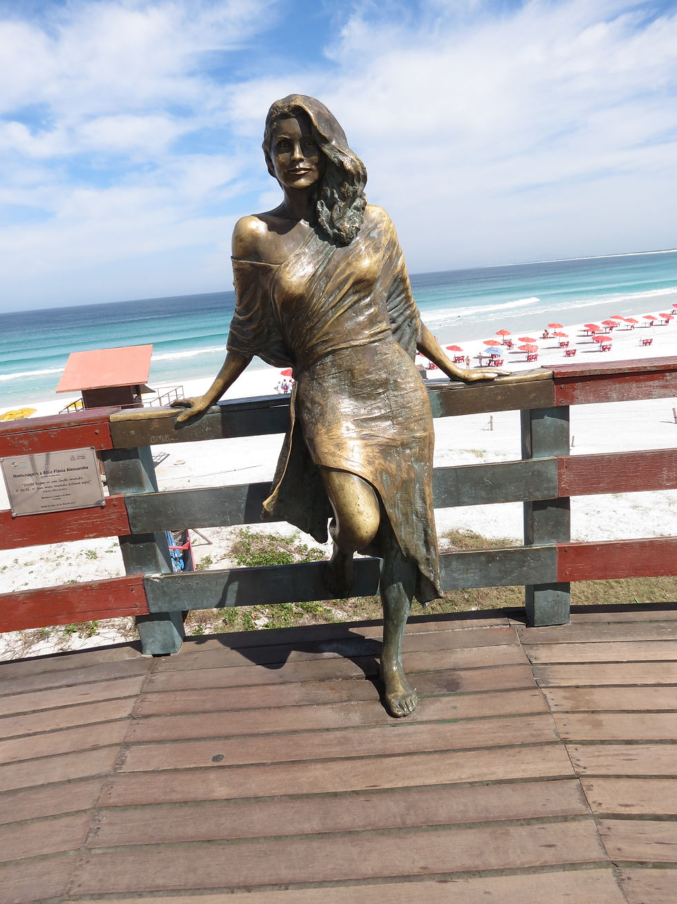 Estátua Flávia Alessandra