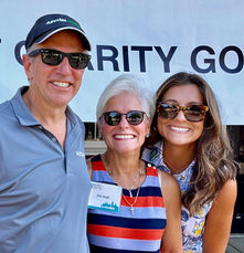 Smiling group at Charity Golf event