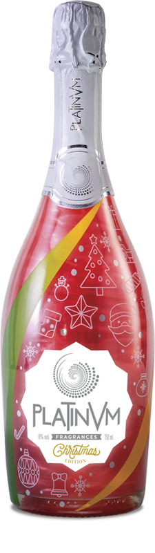 Platinvm Christmas Edition es la pura esencia de la Navidad! Se elabora con Chardonnay y con extractos naturales de chocolate y frambuesa. Este cóctel es ideal para recibir a tus invitados, para un brindis lleno de color o para acompañar los dulces y el turrón. ¡Agítalo suavemente y déjate seducir por las olas perladas que llenan su botella!