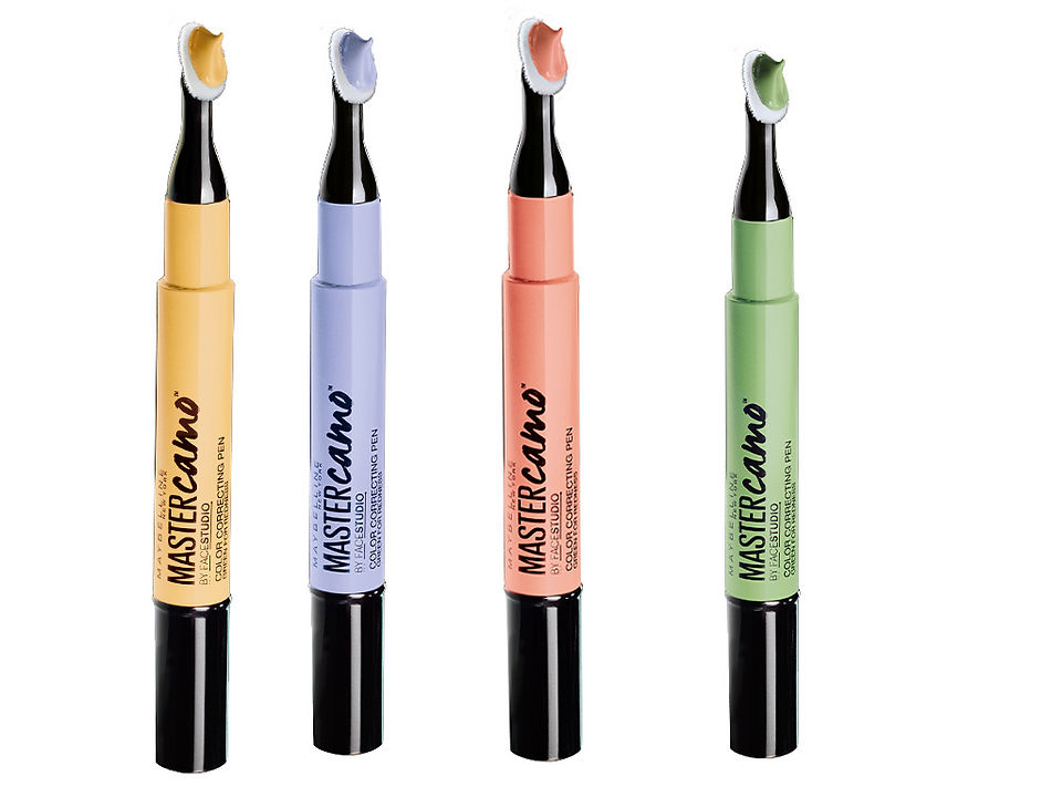Ayudan a corregir las ojeras, rojeces y signos de fatiga de la piel de manera muy sencilla (9,10€)

- Amarillo: para la zona con tonos más apagados de la piel.
- Naranja: para neutralizar las ojeras.
- Azul: ideal para corregir los signos de fatiga.
- Verde: para conseguir disimular tus rojeces y granitos.