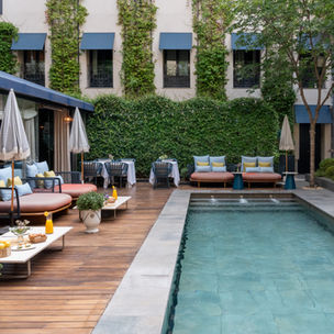 Piscina hotel CoolRooms Palacio de Atocha