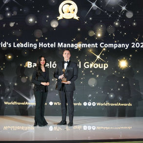 Barceló Hotel Group ha sido reconocida como Mejor compañía gestora de hoteles del mundo 2025