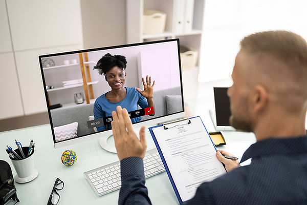 Virtual job interview