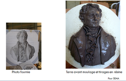 Haut-relief d'après photo