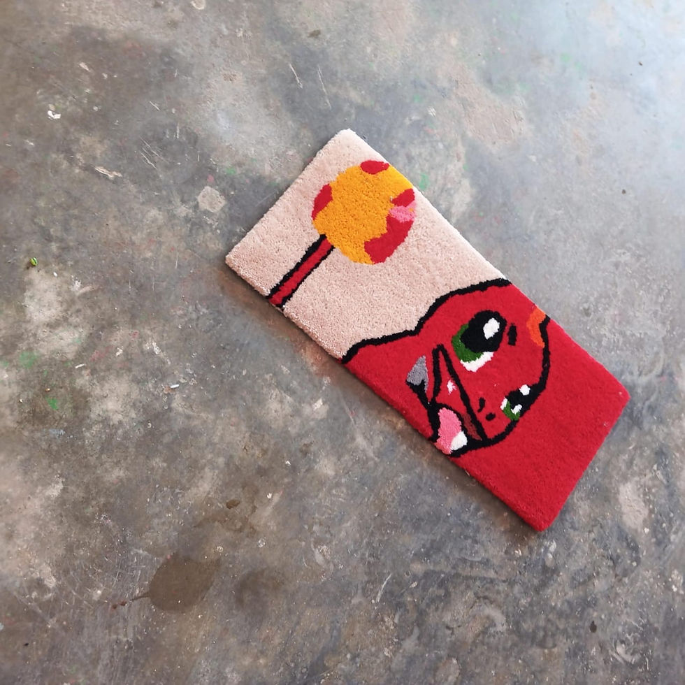 Thumbnail: Charmander Anime Rug