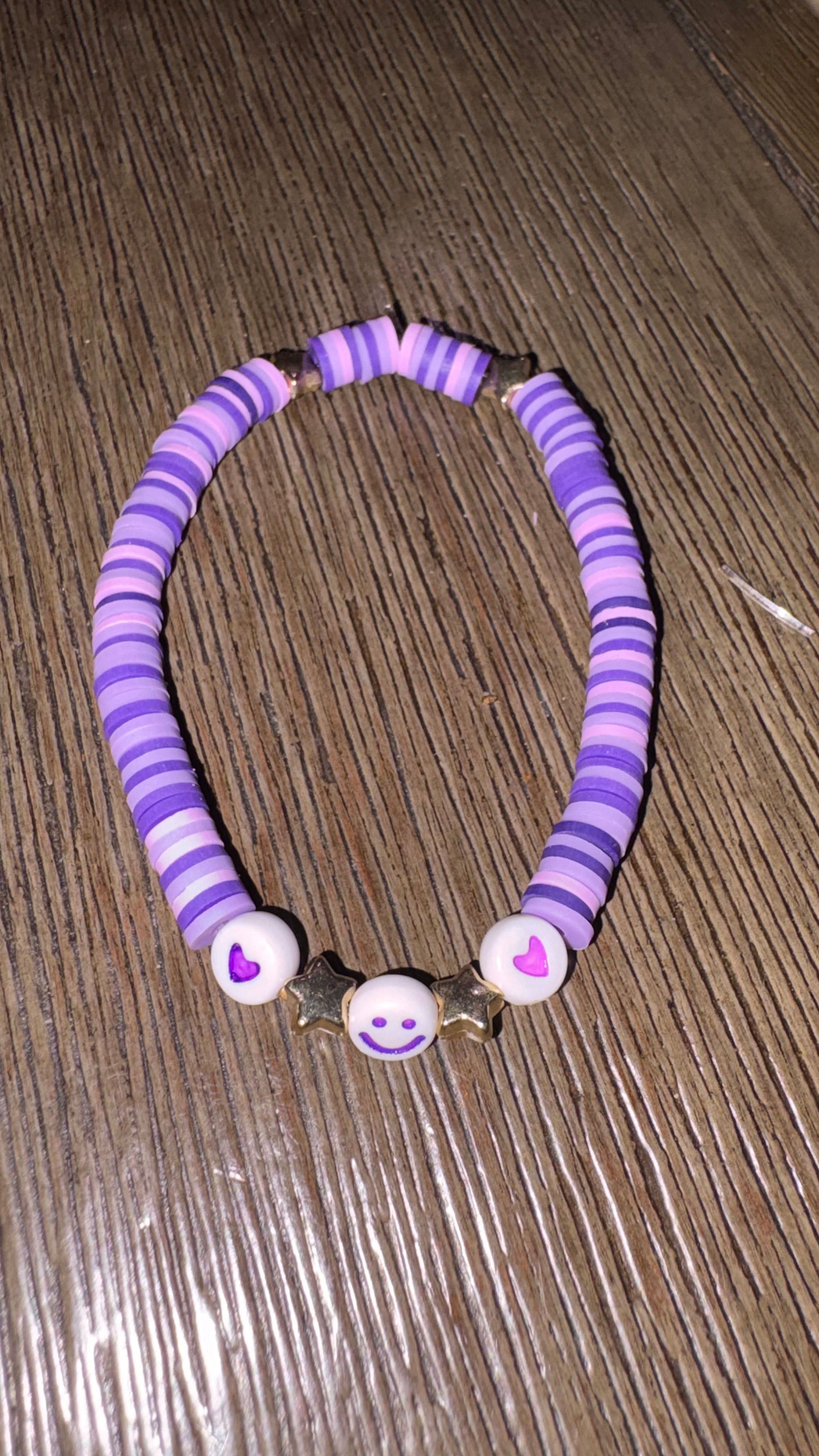 Lavender Mood Smile Bracel