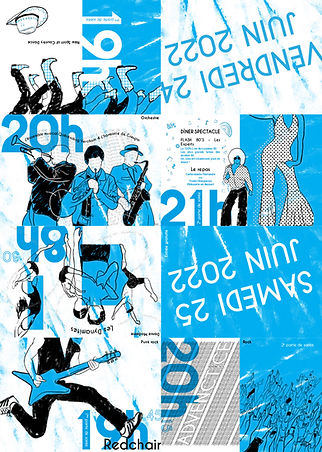 Dépliant festival de music