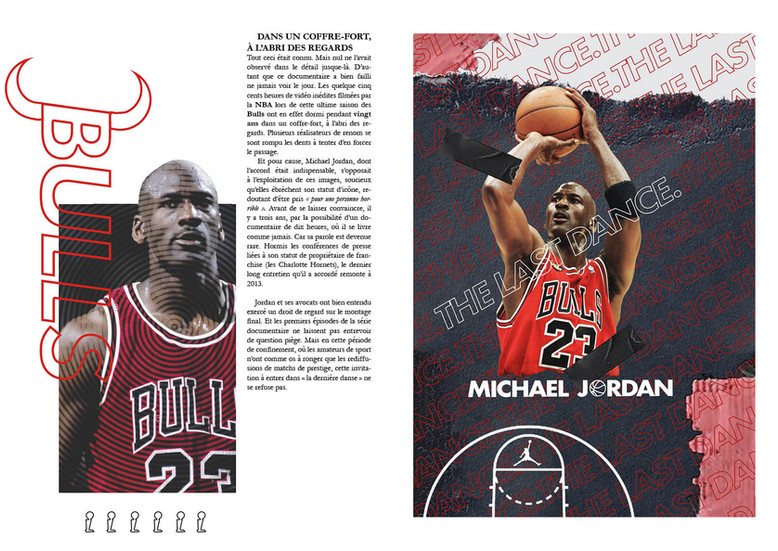 Portrait Michael Jordan