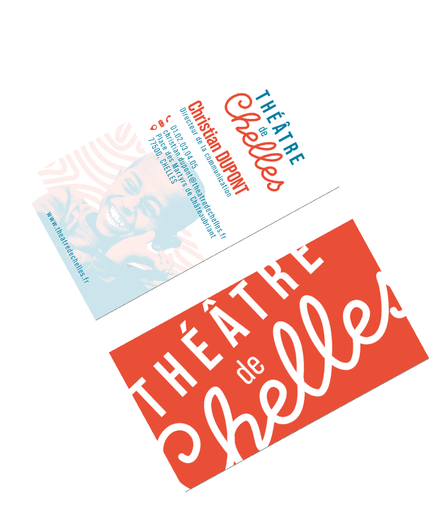 Carte de visite Théâtre de Chelles