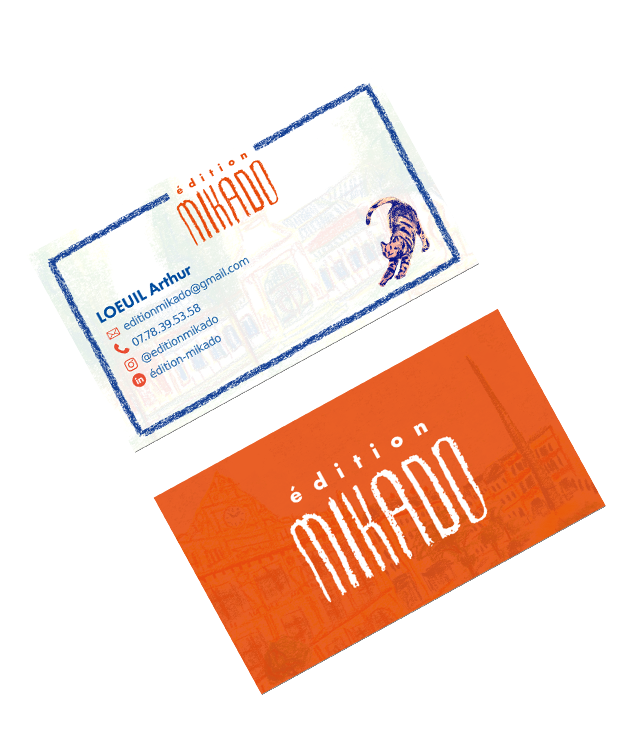 Carte de visite Édition Mikado