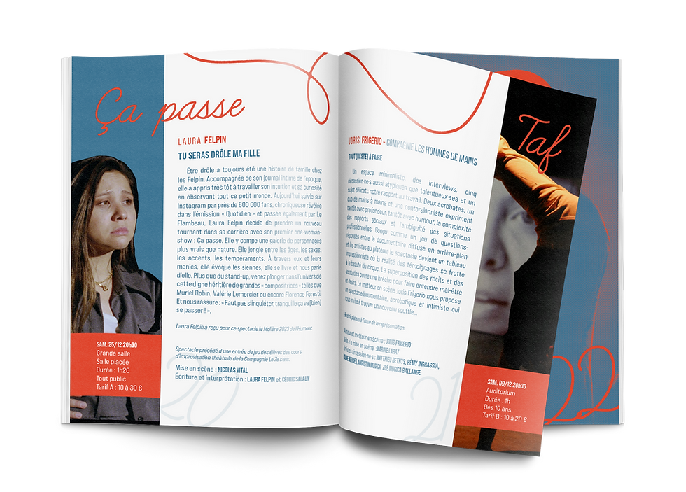 Spectacle du programme du Théâtre de Chelles