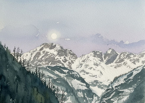 Campodolcino tramonto