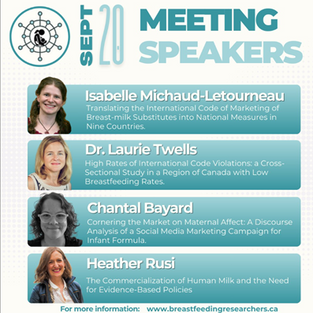 List of speakers for Sept 20th meeting on The Code
