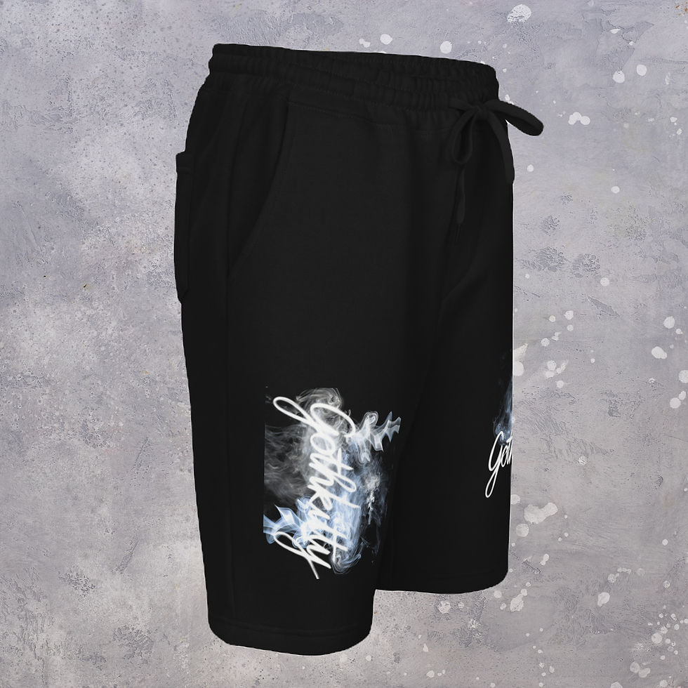 Thumbnail: Smokes and Glow Long Fleece Shorts