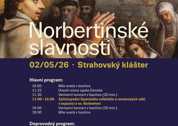Norbertinské slavnosti ve Strahovském klášteře