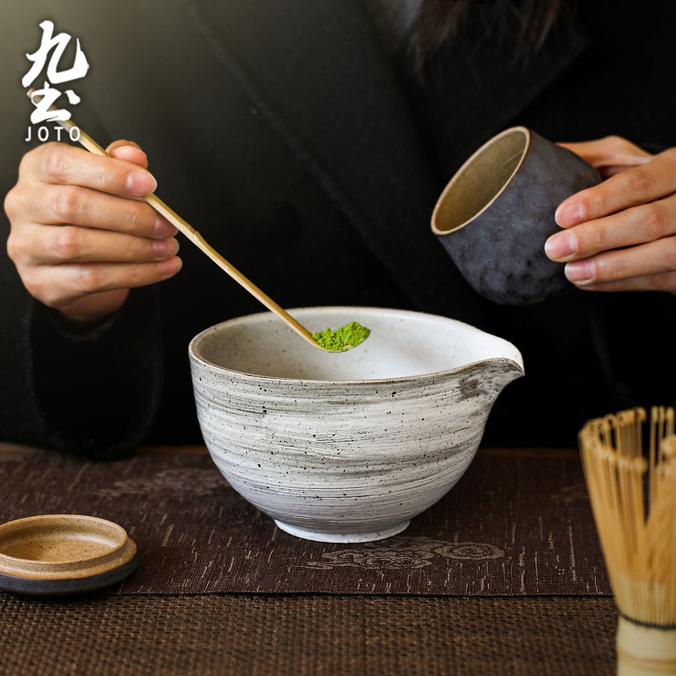 縮圖：JOTO The Ritual Matcha Kit: Handcrafted Song Style Chawan & Chasen Set PJR0125