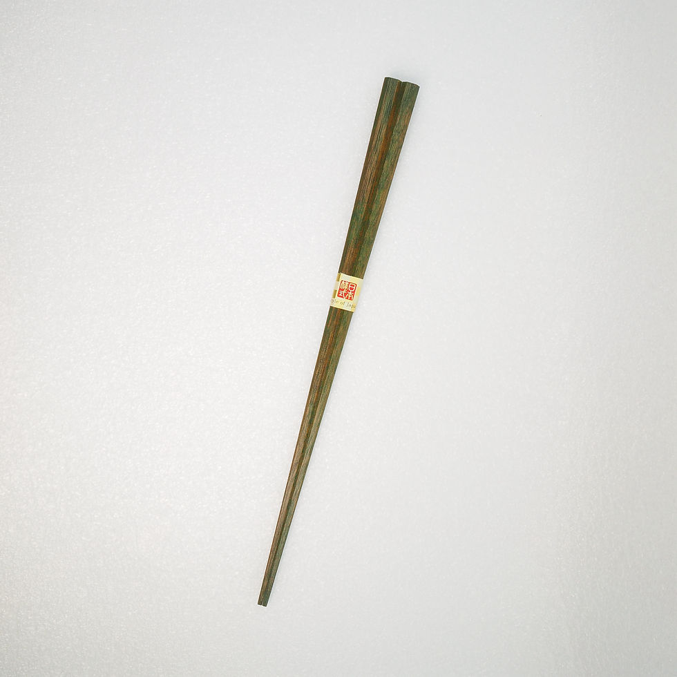 縮圖：日本手工藝筷 - 八角草木染