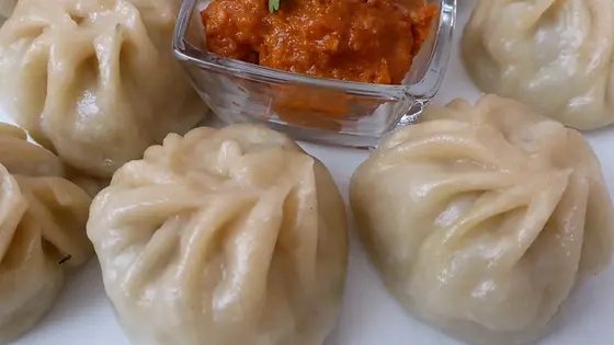 Pork Momo Steamed
