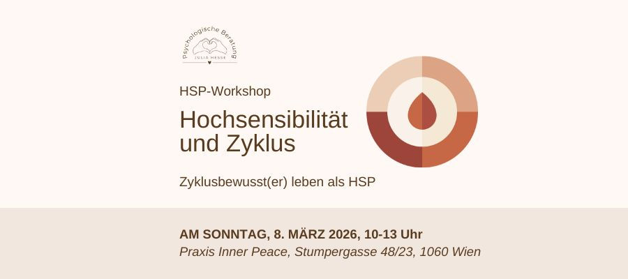 Wien: Zyklusbewusst(er) leben als HSP – Workshop