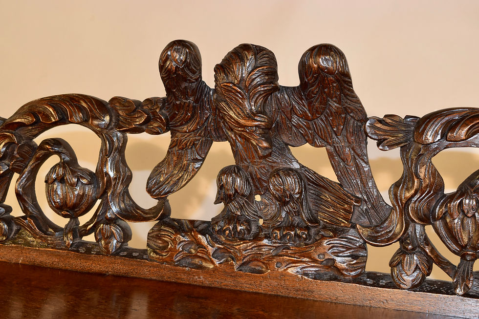Thumbnail: Carved Shelf 3-Tier Buffet