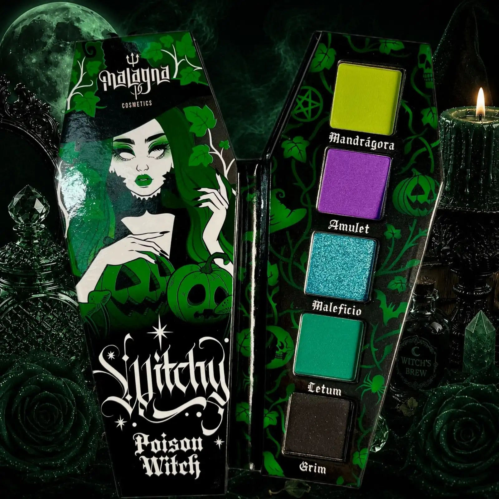 Paleta de Sombras: Poison Witch