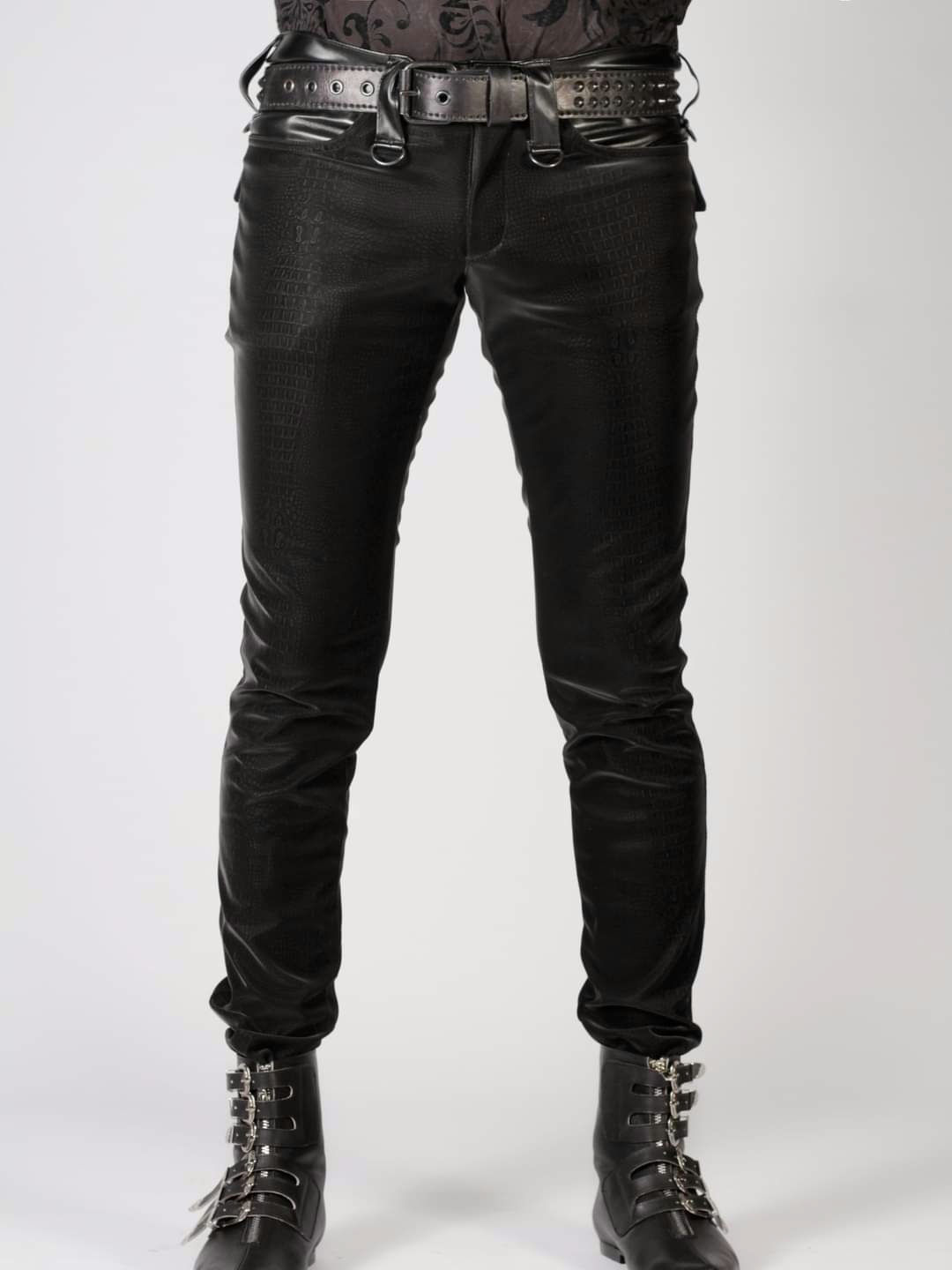 Pantalón Black Velvet: Snake