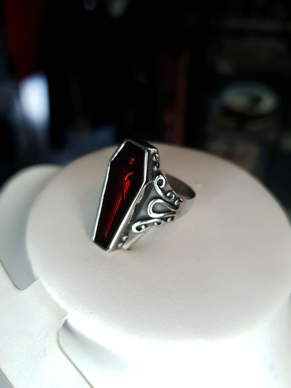 Miniatura: Anillo Ataúd Death