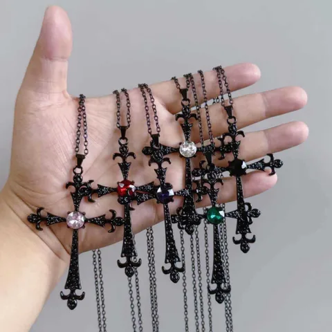 Miniatura: Collar Cruz Viviene