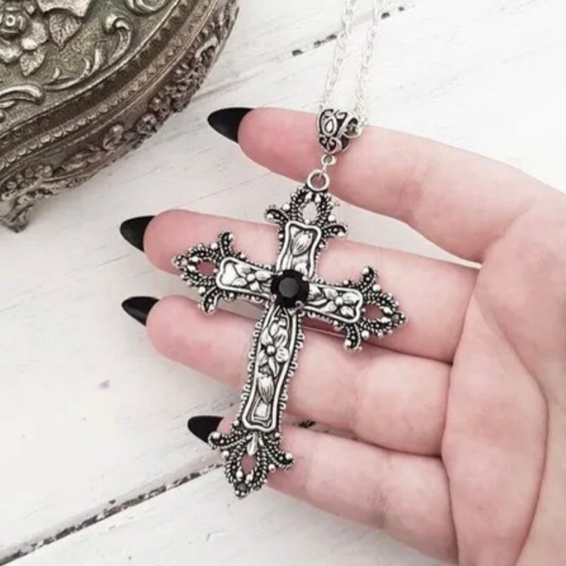 Miniatura: Collar Cruz Victoriana